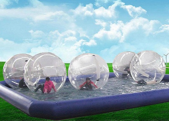 Bola inflável 1.0mm da bolha do parque de diversões densamente com os remendos do material do PVC