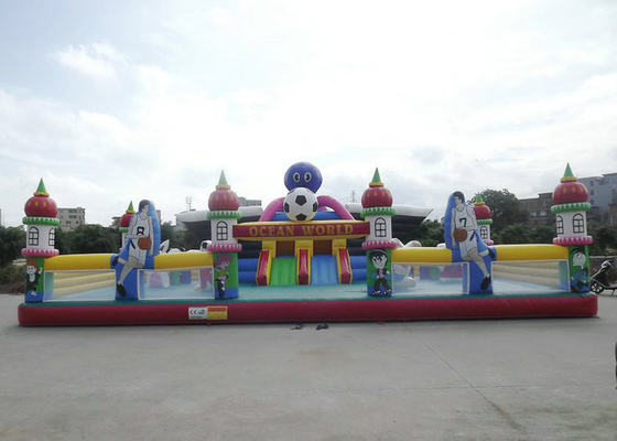 parque inflável do respingo da espessura de 0.55mm, caracterização protetora UV do parque inflável do divertimento