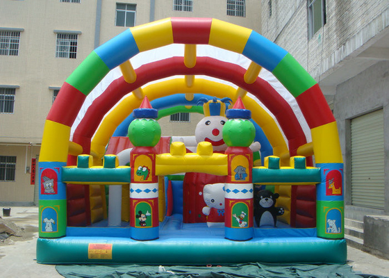 O OEM aceitou o parque da casa do salto, PVC do parque de diversões 1000D da casa do salto