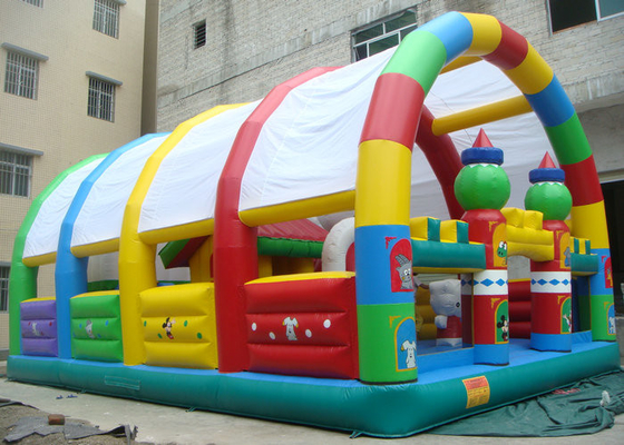 O OEM aceitou o parque da casa do salto, PVC do parque de diversões 1000D da casa do salto