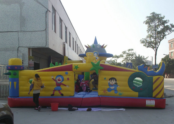 Castelo Bouncy de Juming dos materiais altos infláveis desproporcionados da segurança do parque de diversões