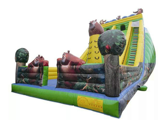 Parque inflável do jogo de Retardent do quadro, ordem inflável gigante da amostra do castelo aceitável