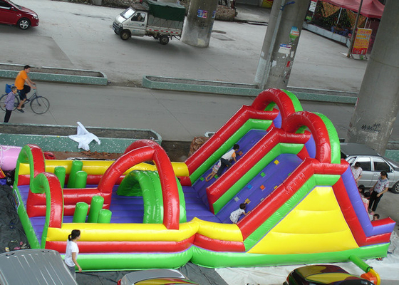 CE EN71 personalizado OEM inflável impresso colorido do parque de diversões aprovado
