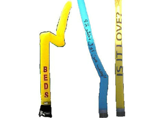 Da explosão colorida inflável de nylon dos sinais de propaganda do PVC de Durble homem de ondulação
