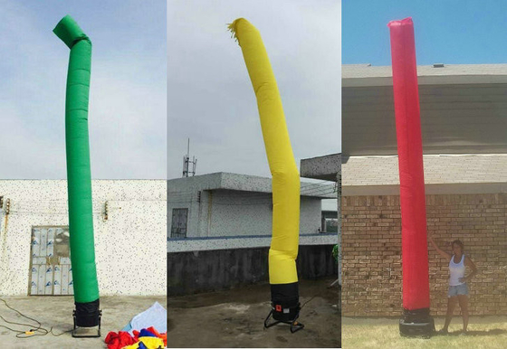 Da explosão colorida inflável de nylon dos sinais de propaganda do PVC de Durble homem de ondulação