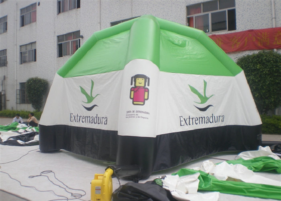 Barraca inflável exterior Eco do logotipo feito sob encomenda amigável para promoções do negócio