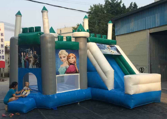 Castelo Bouncy comercial da aleta do ar da segurança, casa inflável do salto que coloca facilmente