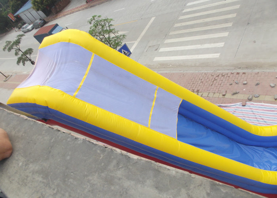 Corrediças de água grandes da explosão da impressão vívida, protetor UV da corrediça Bouncy inflável