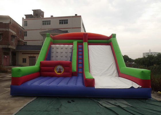 jogo interativo da corrediça inflável comercial de 8mx6m com calma bastante contra ao vento
