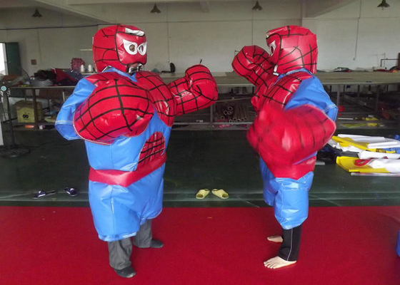 Traje de travamento de Dia das Bruxas do lutador do Suco do olho, traje inflável do Suco do homem-aranha