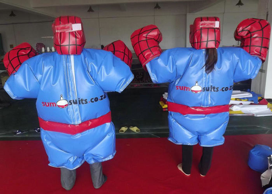 Traje de travamento de Dia das Bruxas do lutador do Suco do olho, traje inflável do Suco do homem-aranha