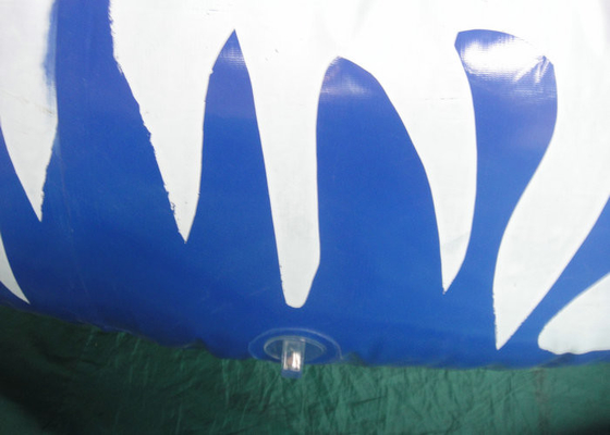 Base inflável dada forma redonda de encerado de Plato do globo da neve para a decoração constante