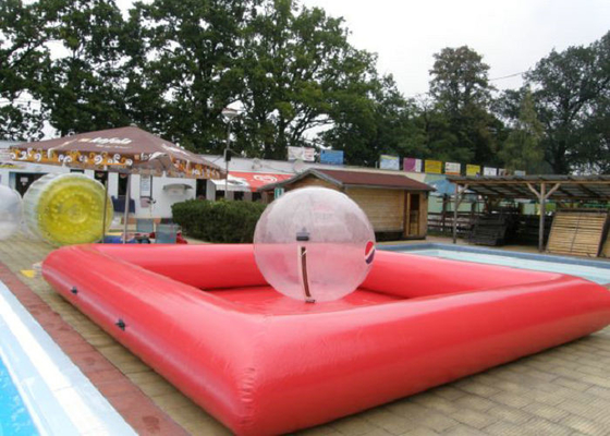Durabilidade alta inflável personalizada da piscina 10mx6m para jogar a bola da água
