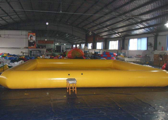 Durabilidade alta inflável personalizada da piscina 10mx6m para jogar a bola da água