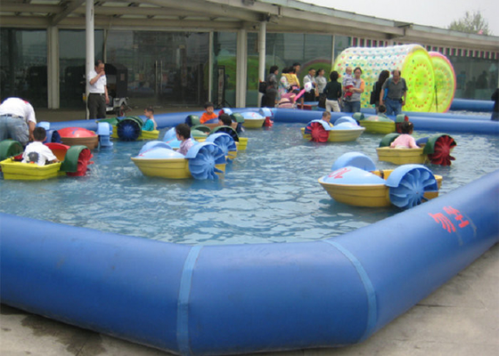Tamanho colorido mistura das piscinas 10mx8m da explosão de encerado para o parque de diversões