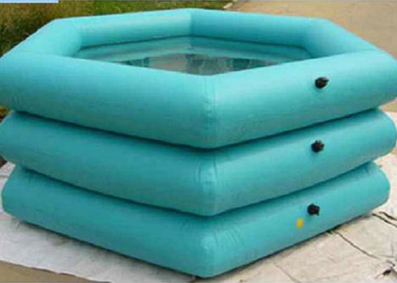 Do tubo inflável amigável triplicar-se da piscina de Eco UL longo da vida aprovado