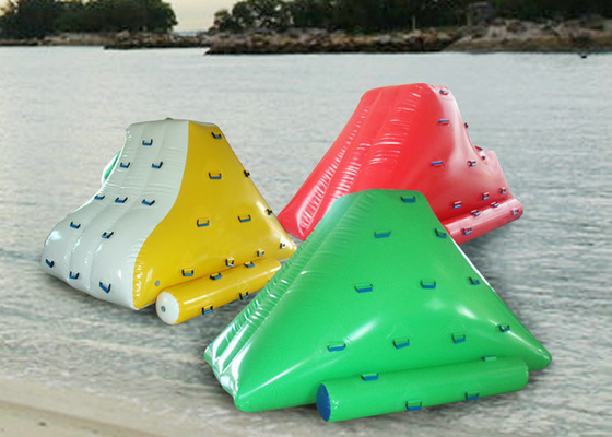 Cofre forte personalizado 4.5m inflável colorido da altura do iceberg 3m para o jogo do divertimento