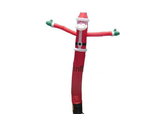 2m - o homem de ondulação da explosão da altura de 6m, anunciando dançarinos Papai Noel do ar deu forma