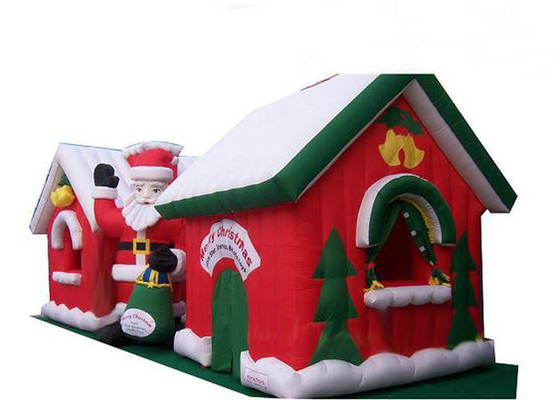 Dimensão inflável das decorações 9.5mx4m do feriado do projeto colorido sem chumbo