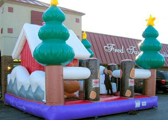 Cofre forte inflável das decorações do feriado do parque de diversões bastante para o Natal