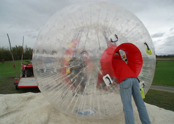 Bola humana da bolha das crianças/adultos, bola gigante do hamster a favor do meio ambiente