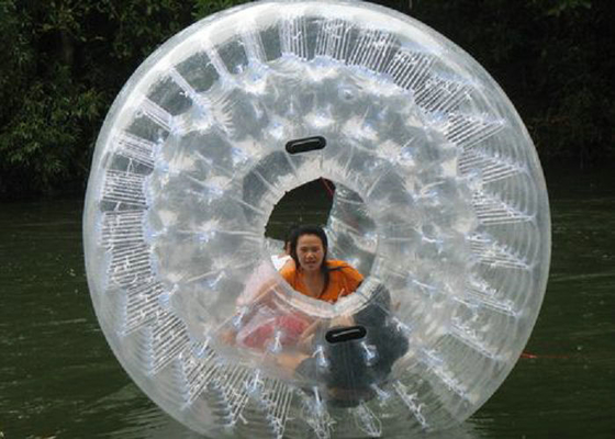 A bola clara do hamster da associação do PVC personalizou a tecnologia soldada impressa cor do ar quente
