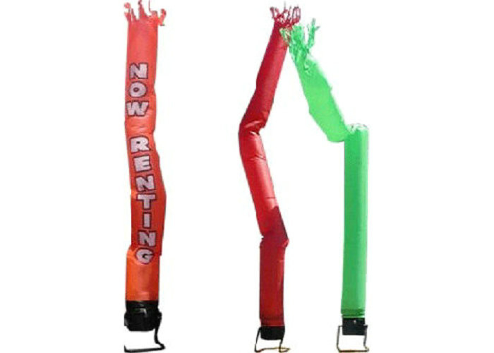 Da explosão colorida inflável de nylon dos sinais de propaganda do PVC de Durble homem de ondulação