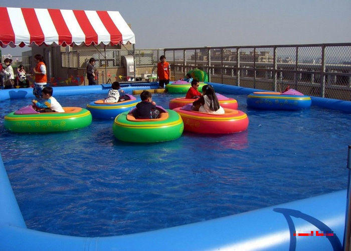 Tamanho colorido mistura das piscinas 10mx8m da explosão de encerado para o parque de diversões