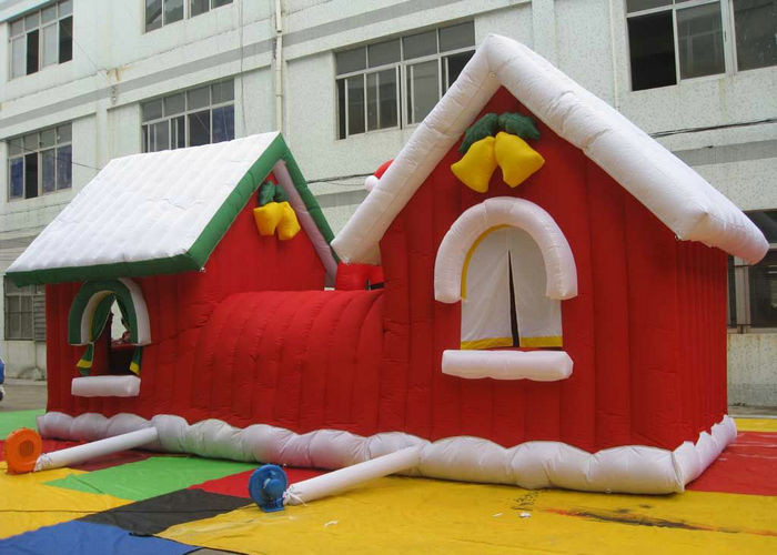 Dimensão inflável das decorações 9.5mx4m do feriado do projeto colorido sem chumbo