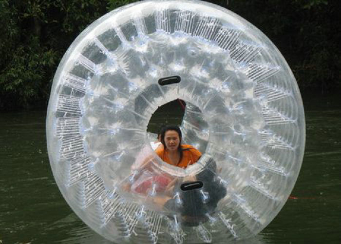 A bola clara do hamster da associação do PVC personalizou a tecnologia soldada impressa cor do ar quente